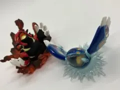 ポケモンORAS　ゲンシグラードン　ゲンシカイオーガ フィギュア 早期購入特典