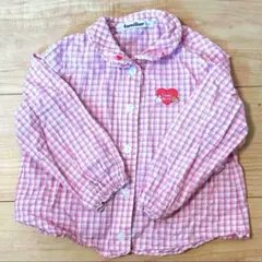 familiar チェックシャツ