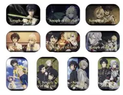 終わりのセラフ　アニメガ×ソフマップ　トレーディングレリーフ缶バッジ（全8種） 終わりのセラフ アニメガ×ソフマップ トレーディングレリーフ缶バッジ