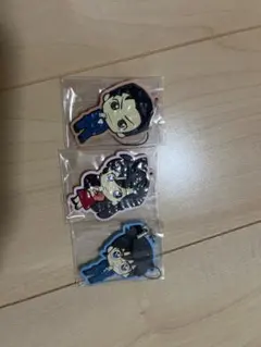 ラバーキーホルダー 3個セット コナン 蘭 赤井