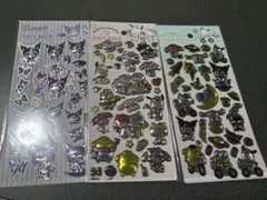 サンリオ　キティ　クロミ　シナモン　マイメロ　シール　3枚セット