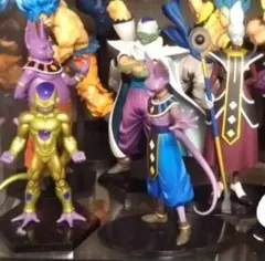 ドラゴンボールフィギュア　ビルス　ウイス　シャンパ　ピッコロ　ゴールデンフリーザ