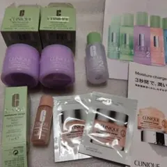 クリニーク
クレンジング、ふき取り化粧水、保湿化粧水、保湿クリーム