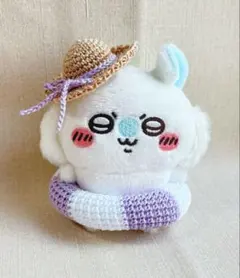 ちいかわ おすわりぬいぐるみ 新型サイズ用 ソフト麦わら帽子➃ | Mercari