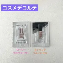 コスメデコルテ　サンプル　ファンデーション　ゼンウェアN22 デコルテ化粧下地