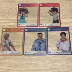 【新品】名探偵コナン アニメイト特典クリアカード コンプリートセット
