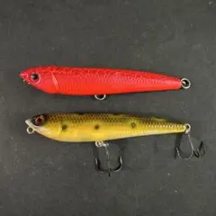メガバス　ドッグX　2個セット　ヴァイパーレッド　フロッグ