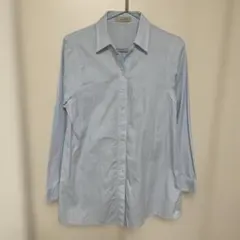 【美品】snidel スナイデル❤️水色 長袖カジュアルシャツ♡飽きのこない定番品