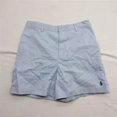 ラルフローレンスポーツ コットンショートパンツ 水色 レディースのサムネイル