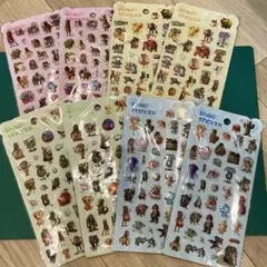 イタリアンブレインロット ぷっくりシール ステッカー　立体 4種 x 2セット