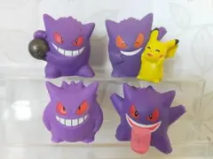 ポケモンキッズ　指人形　ゲンガー　4体セット