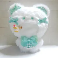 【067】ちびぐるみ　11cmサイズ　ぬい服　着ぐるみ　グリーン