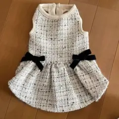 犬服 ワンピース Sサイズ CRUSH DOG 秋冬物