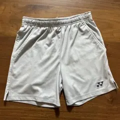 YONEX ライトグレー ショートパンツ JP レディースS