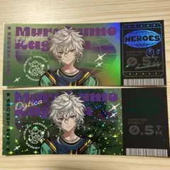 HEROES half Anniversary チケット風カード叢雲カゲツセット