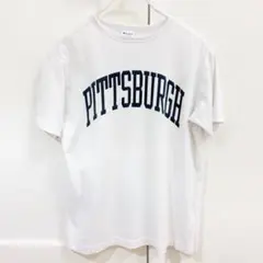 Champion チャンピオン PITTSBURGH Tシャツ 半袖 M 白