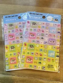 ！店舗欠品中！ クレヨンしんちゃんタイルシール2枚セット