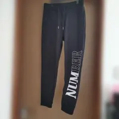 メンズスウェットパンツ 裏起毛 size L 黒