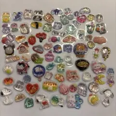 4 ボンボンドロップシール　立体シール　フレークシール　おすそ分け