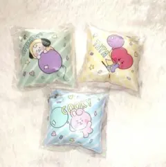 【未開封】BTS　BT21　くら寿司　3点セット　グク　テヒョン　ジミン