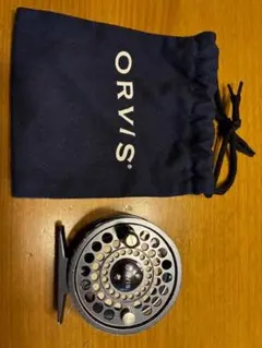 【美品】ORVIS フライリール battenkill オルビス　リール　袋付き ORBIS (オルビス) リール 布袋付 フライリール Battenkill I