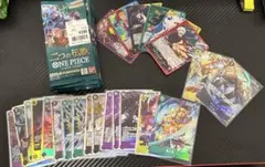 ワンピカード　未開封パックとカードまとめ売り★パラレル3枚