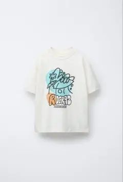 新品　ZARA グラフィティTシャツのサムネイル