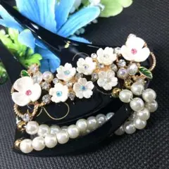 簪　和装小物　 結婚式 パール 簪 留袖 着物 髪飾り06320番