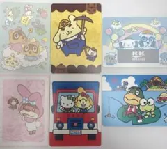 amiibo サンリオ シール 6種類