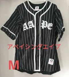 AAPE BY A BATHING APE ベースボールシャツ M 値下げのサムネイル