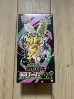 ポケモンカードMEGA ドリームex 1BOX シュリンクなし　ぺりぺりあり