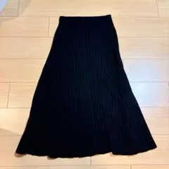 UNIQLO C ニットプリーツロングスカート