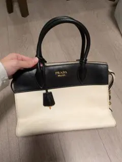 PRADA ハンドバッグ　 エスプラナード バイカラー