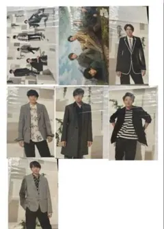 嵐 ポスター 7点 相葉雅紀 大野智 櫻井翔 松本潤 二宮和也 グッズ 展覧会