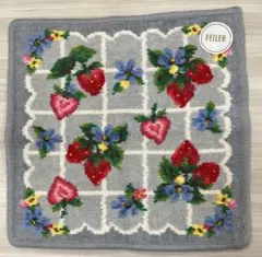 新品未使用フェイラー　FEILER ストロベリーフィールドプティ新作グレー