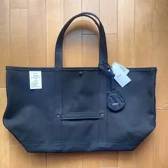 本日のみ限定お値下！即完売・新品26SSハイクHYKEトートバッグlarge 黒