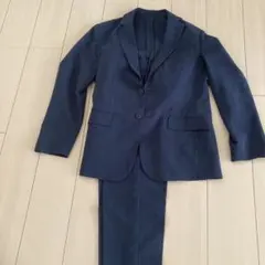 GU ウォッシャブルスーツ　ネイビー