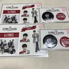 SixTONES 1st anniversary ジェシー ステッカー 缶バッジ