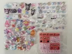 サンリオ オバケーヌ キティ タイルシール ステッカーシール 硬い おすそわけ