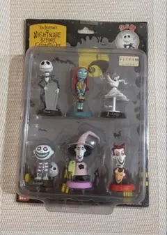レトロ　ナイトメアビフォアクリスマス　ポリストーンフィギュアVer.5セット売り 新品】ナイトメアビフォアクリスマス ポリストーンフィギュアVer.5