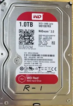 WD Red 2TB HDD WD20EFRX 二枚セット (メ11/12） - メルカリ