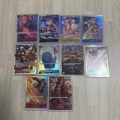 ワンピースカードゲーム　シャンクスsr 他10枚セット