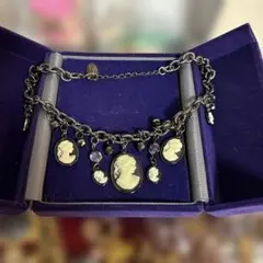 カメオデザイン ネックレス ヴィンテージ アンティーク