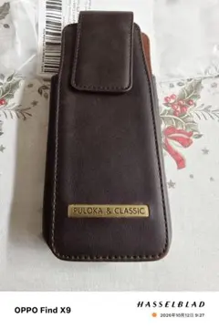 【ほぼ未使用】PULOKA&CLASSIC レザーケース Nubia Fold