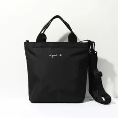 アニエス・ベー　AC12 E SAC ロゴハンドバッグ