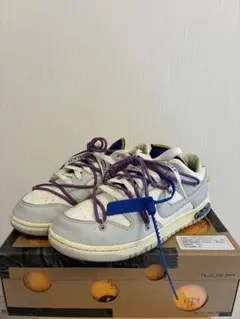 値下げ　Off-White×Nike Dunk Low 1 OF 50 27㎝のサムネイル