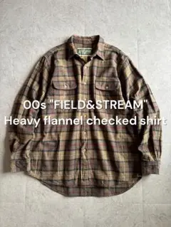field&stream ネルシャツ
