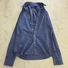 ラルフローレンシャツ 長袖BDシャツ デニム風カラー　レディースM～L