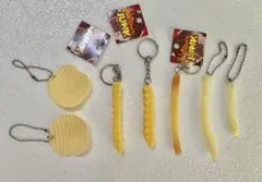 JUNK KH ジャンクフード ポテトキーホルダー 7点セット