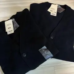 UNIQLO プレミアムラムウール Vネックカーディガン XL